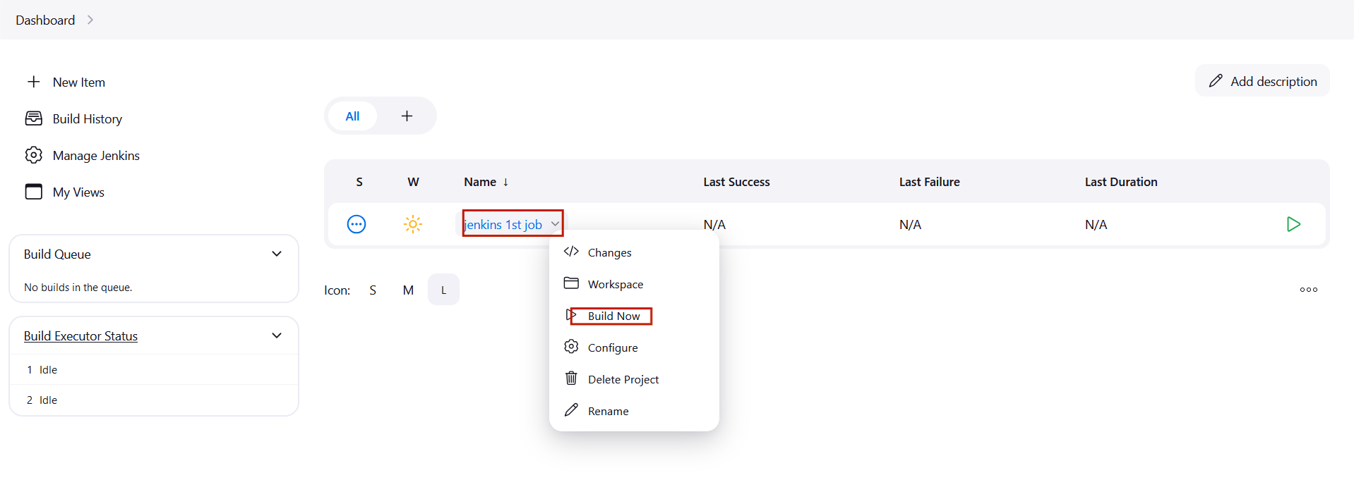 How to Build a Project in Jenkins. 19 Screenshot 2024 10 26 22531211