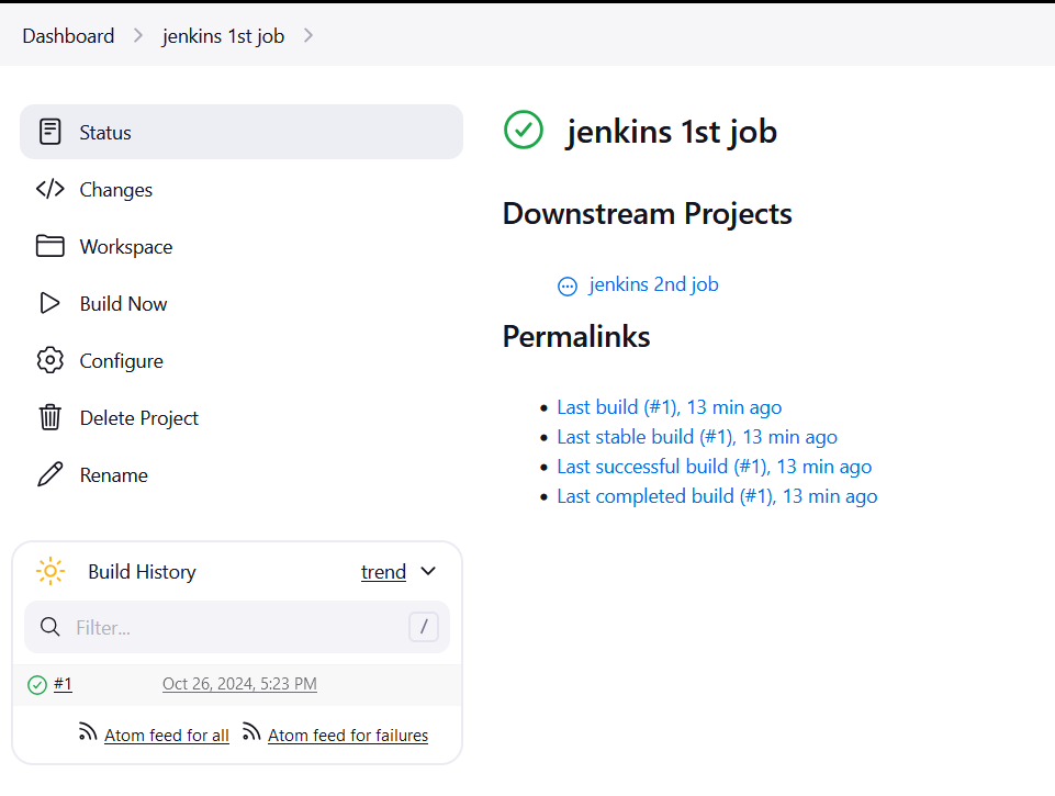 How to Build a Project in Jenkins. 26 Screenshot 2024 10 26 230652
