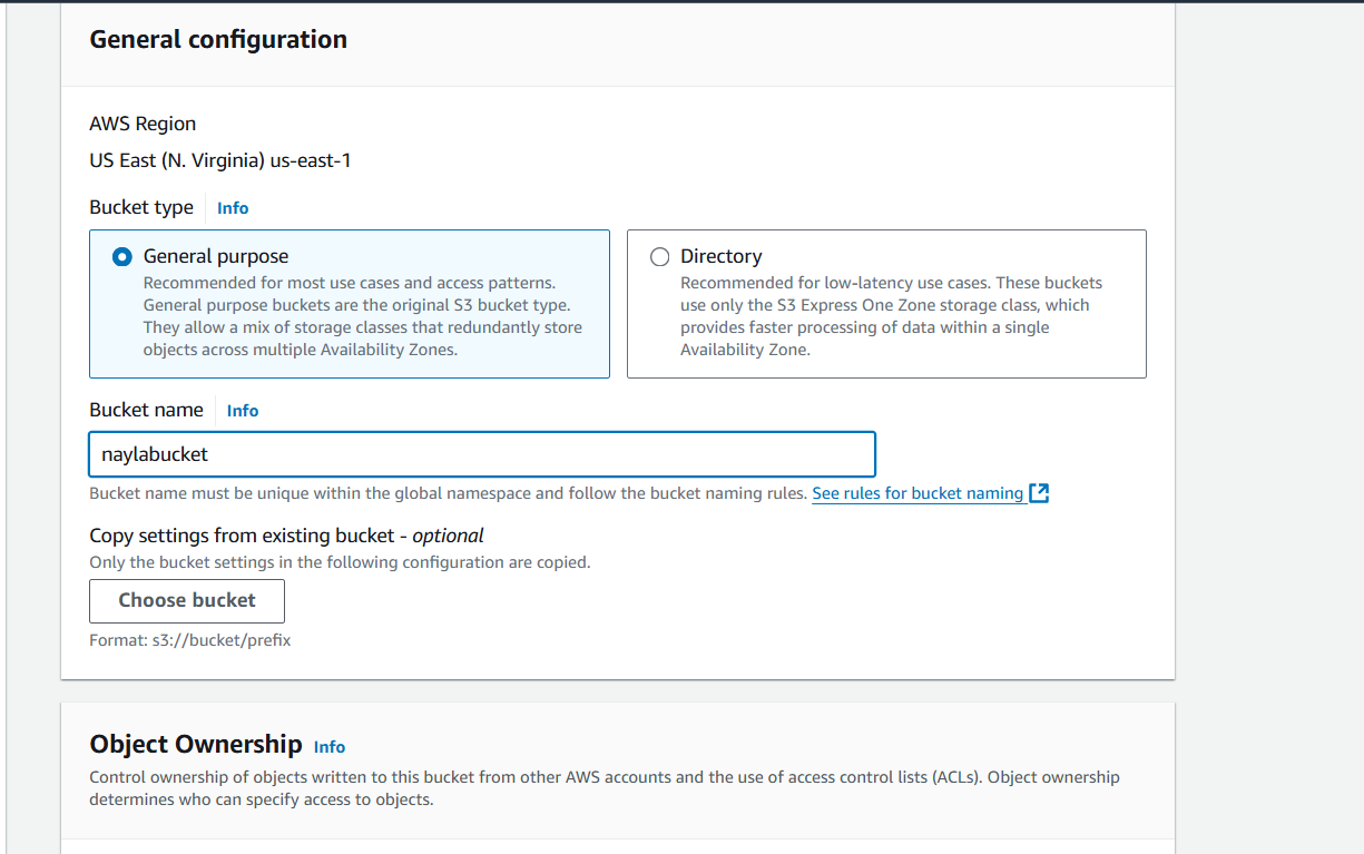 Step-by-Step Guide: Creating Audio Transcripts with Amazon Transcribe. 3 Screenshot 2024 11 20 205251
