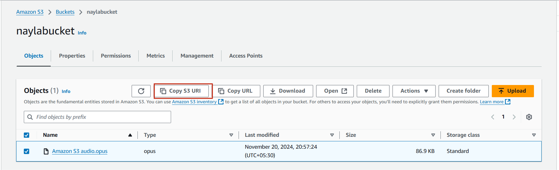Step-by-Step Guide: Creating Audio Transcripts with Amazon Transcribe. 11 Screenshot 2024 11 20 20584311