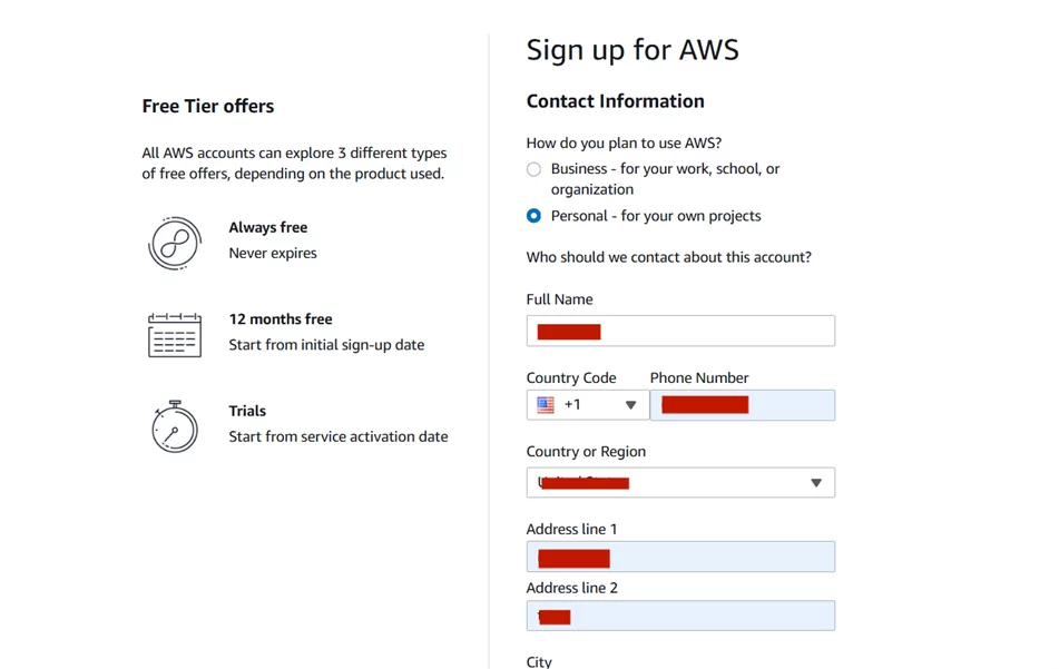 How to Sign Up for an AWS Free Tier Account. 4 image 12