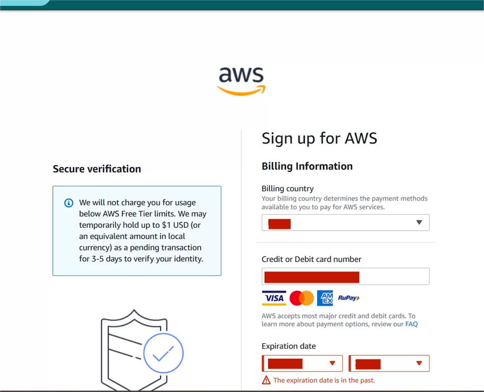 How to Sign Up for an AWS Free Tier Account. 6 image 14