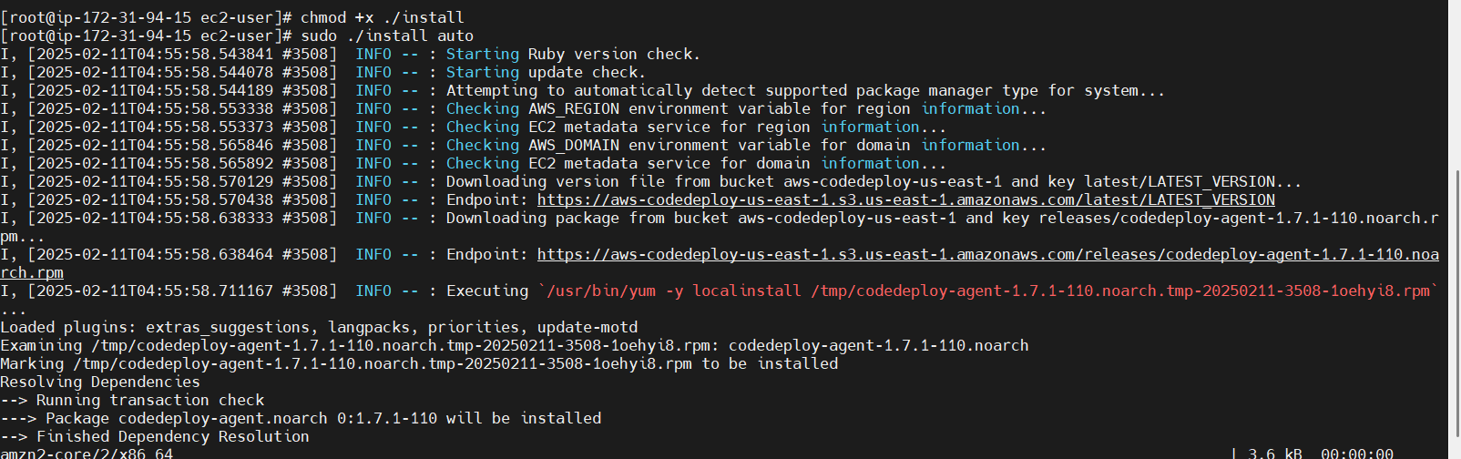 Step-by-Step Guide to Deploying a Sample WordPress Application Using AWS CodeDeploy. 10 Screenshot 2025 02 11 102633