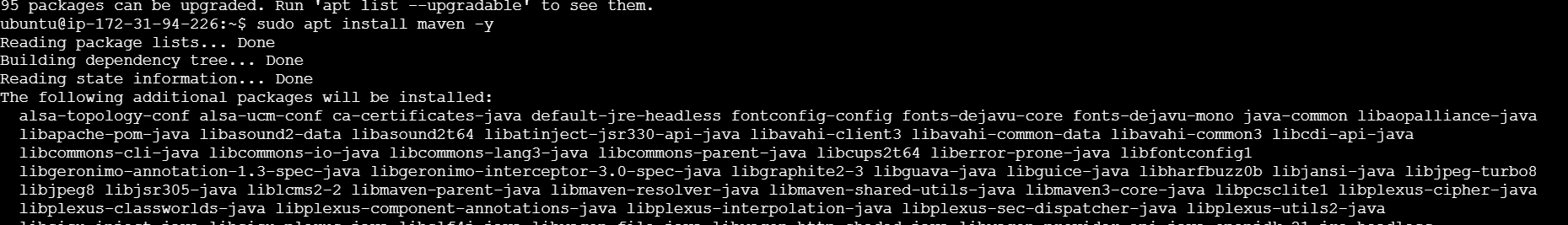 A Step-by-Step Guide to Installing Maven on Ubuntu. 8 Screenshot 2025 02 12 065644