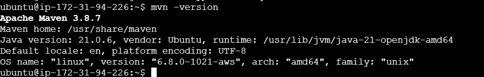 A Step-by-Step Guide to Installing Maven on Ubuntu. 9 Screenshot 2025 02 12 065710