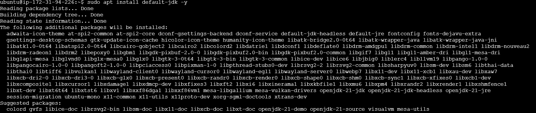 A Step-by-Step Guide to Installing Maven on Ubuntu. 10 Screenshot 2025 02 12 065753
