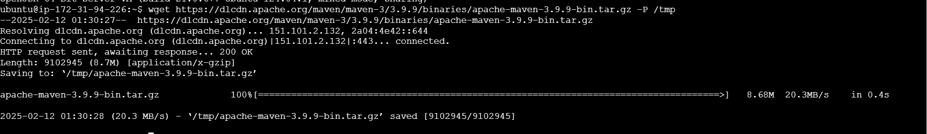 A Step-by-Step Guide to Installing Maven on Ubuntu. 13 Screenshot 2025 02 12 070042