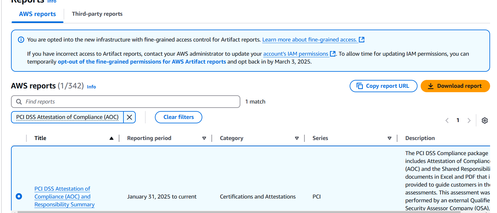 Introduction to Amazon Artifact. 2 Screenshot 2025 02 25 142343