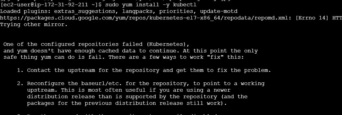 Guide to Installing ArgoCD on Amazon Linux. 3 Screenshot 2025 03 01 055702