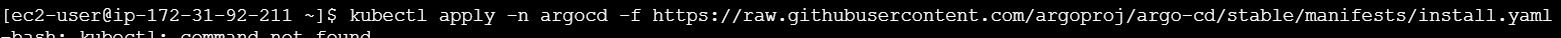 Guide to Installing ArgoCD on Amazon Linux. 5 Screenshot 2025 03 01 060033