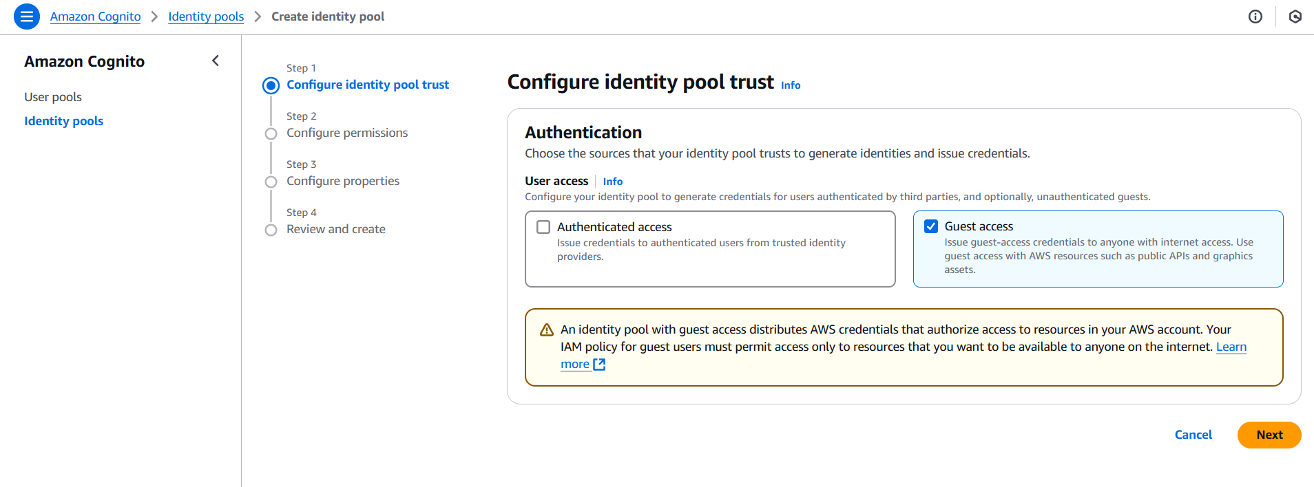 Getting Started with AWS Cognito for Web Application Authentication. 5 Screenshot2025 03 10055348 ezgif.com optipng