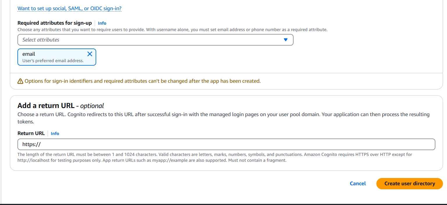 Setup Authentication for a Sample Web Application using AWS Cognito. 3 Screenshot2025 04 23160409 ezgif.com optipng