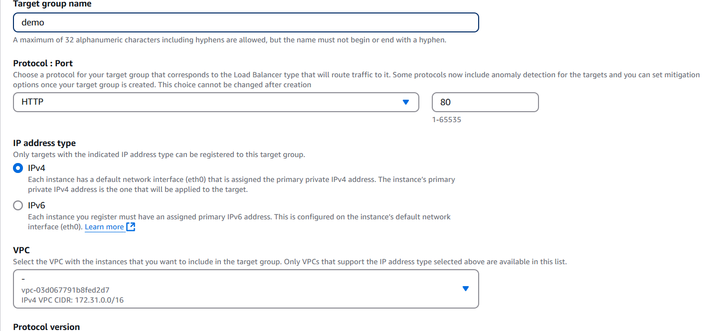 How to Build an EC2 Target Group for Load Balancing. 3 Screenshot2025 04 23221003 ezgif.com optipng