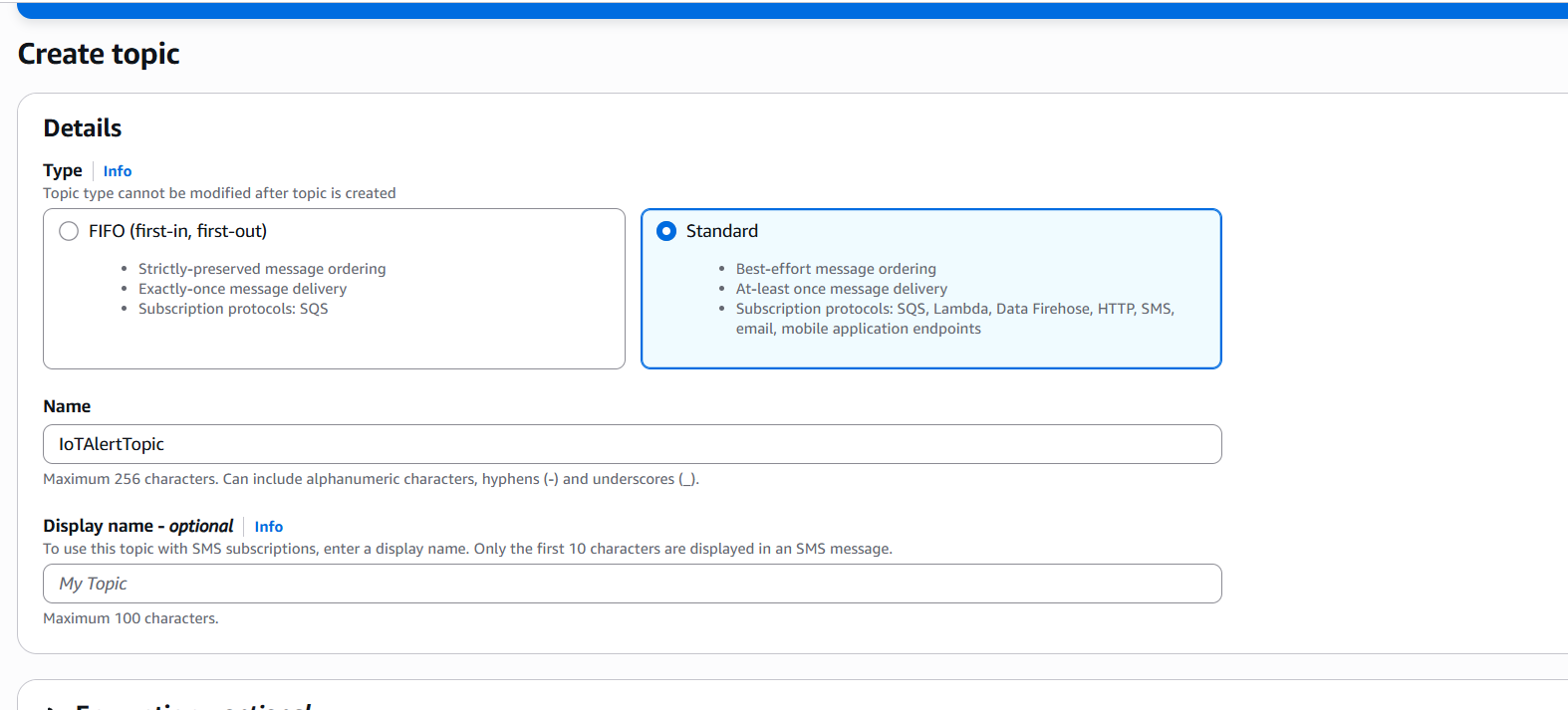 Step-by-Step: AWS IoT Core Integration with Amazon SNS 2 Screenshot2025 05 07232255 ezgif.com optipng