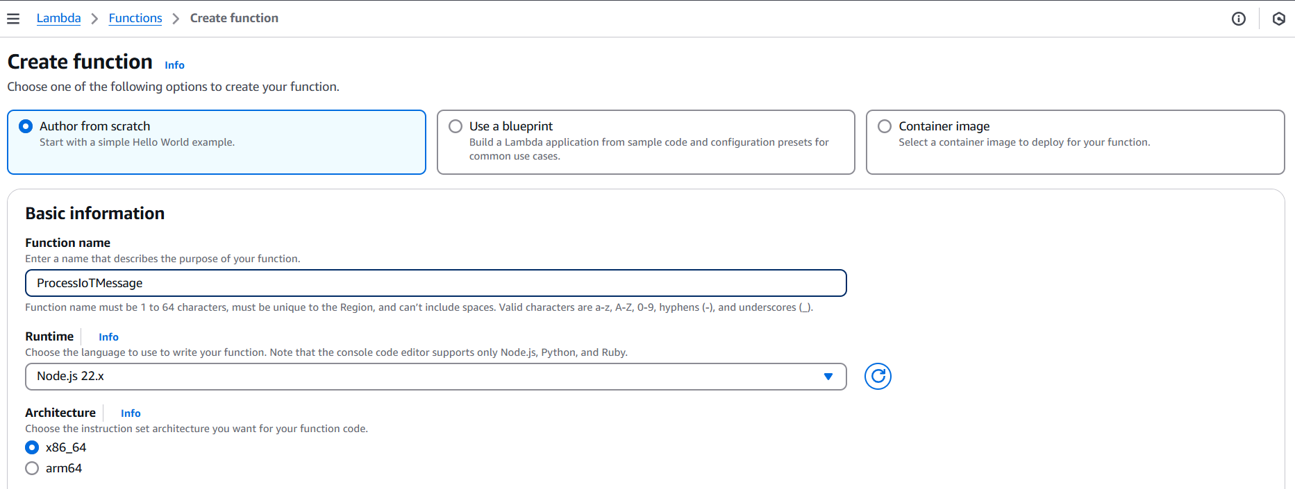 Step-by-Step: Handle AWS IoT Messages Using AWS Lambda. 12 Screenshot2025 05 08102558 ezgif.com optipng