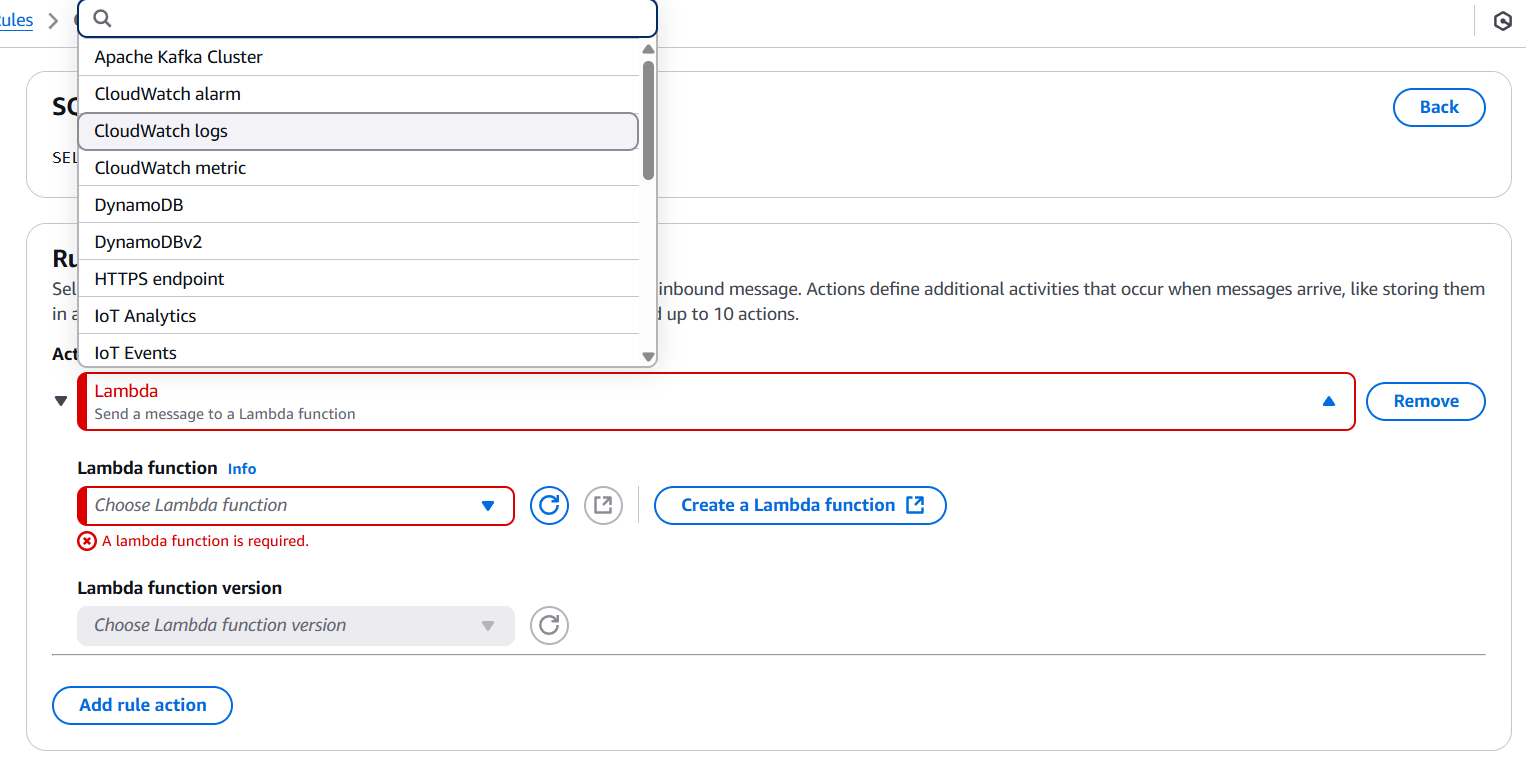 Step-by-Step: Handle AWS IoT Messages Using AWS Lambda. 19 Screenshot2025 05 08113940 ezgif.com optipng