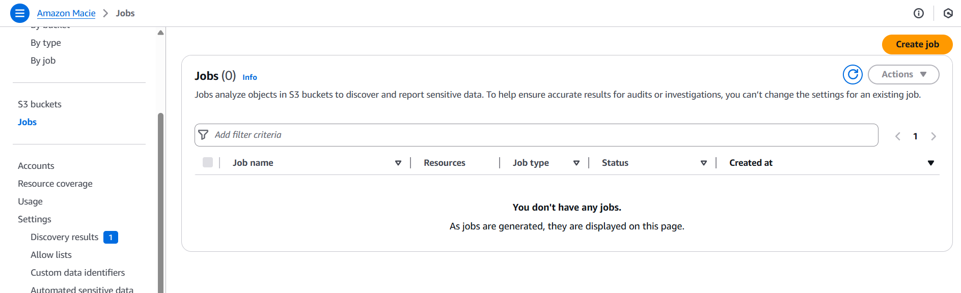 Hands-On AWS Security: Spot Sensitive Data in S3 Buckets Using Macie. 5 Screenshot2025 05 12153046 ezgif.com optipng