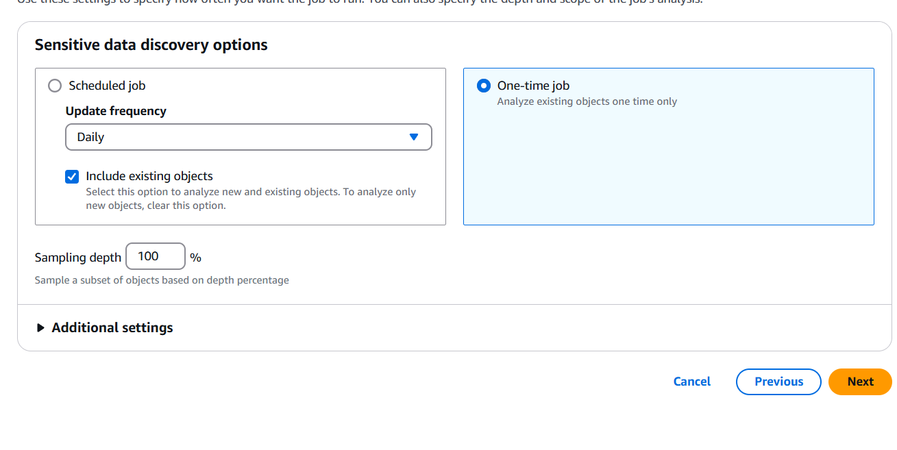 Hands-On AWS Security: Spot Sensitive Data in S3 Buckets Using Macie. 7 Screenshot2025 05 12153323 ezgif.com optipng